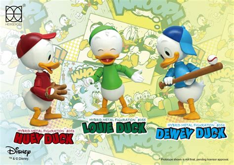 Herocross: Hybrid Metal Figuration Huey, Dewey, and 